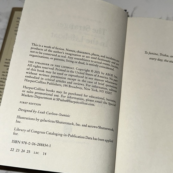 The Stranger in the Lifeboat by Mitch Albom - Picture 4 of 12